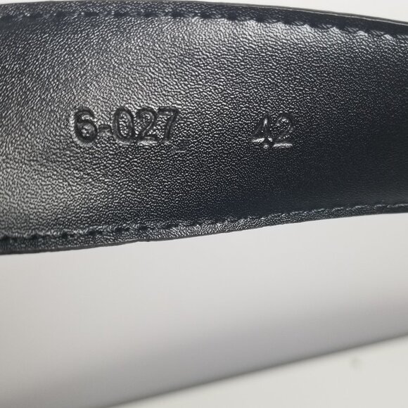 Stacy Adams Men's Genuine Leather Snake Print Belt Sz 42 - Picture 5 of 12